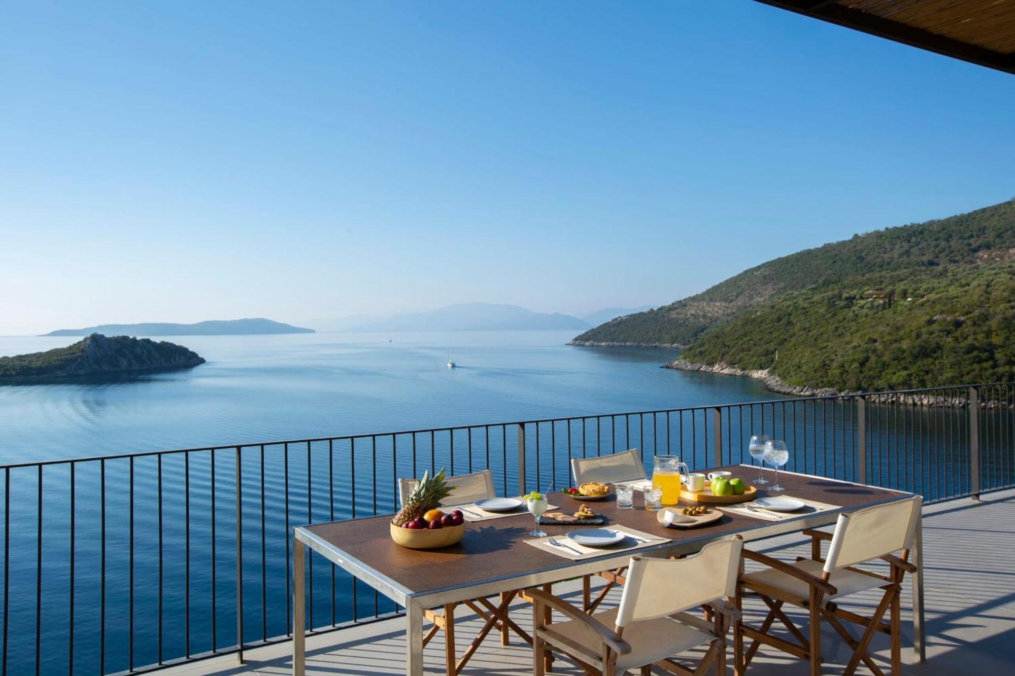 Villa Kalamos - Modern Villa In Sivota Bay With Direct Access To Sea Exterior foto