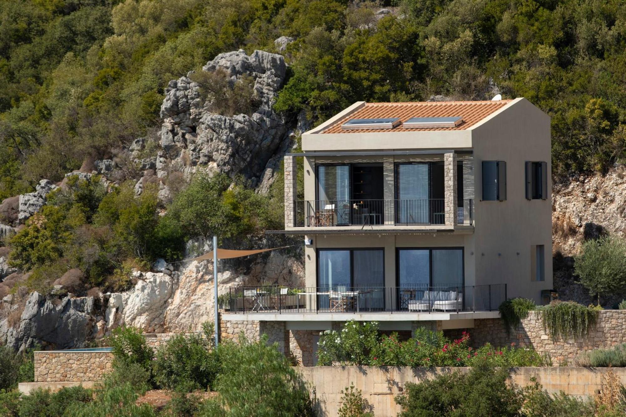 Villa Kalamos - Modern Villa In Sivota Bay With Direct Access To Sea Exterior foto