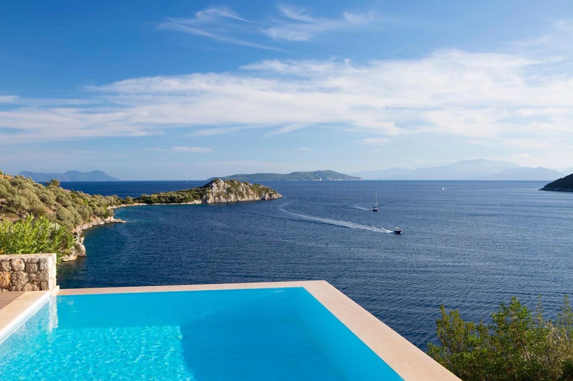Villa Kalamos - Modern Villa In Sivota Bay With Direct Access To Sea Exterior foto