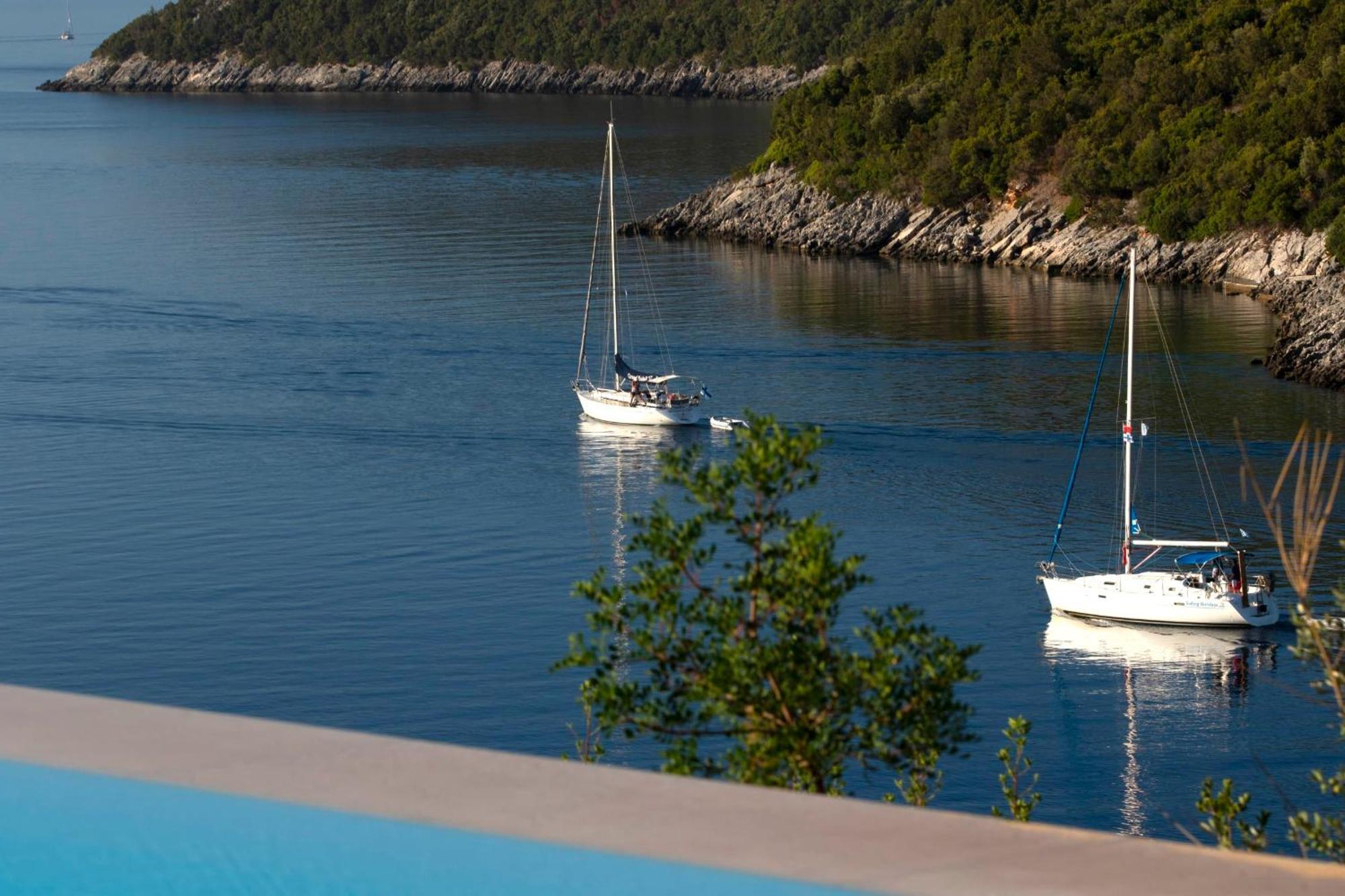 Villa Kalamos - Modern Villa In Sivota Bay With Direct Access To Sea Exterior foto